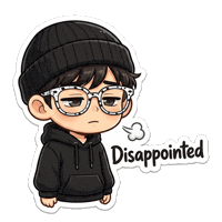 Emoji Glasses Sticker by Benny Eleven