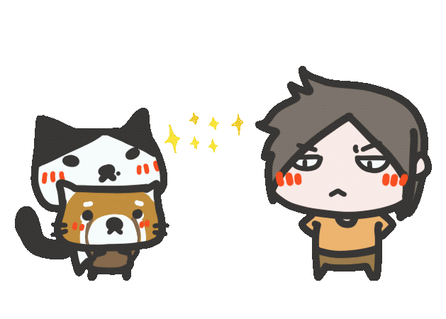 Radpanda Please Sticker by yomoyeah
