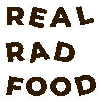 RealRadFood baking roll mix pour Sticker