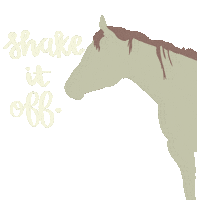 Horse And Rider Sticker by Molly Virginia Morris Photography