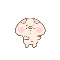 Dance Pig Sticker by 豚豚TunTun