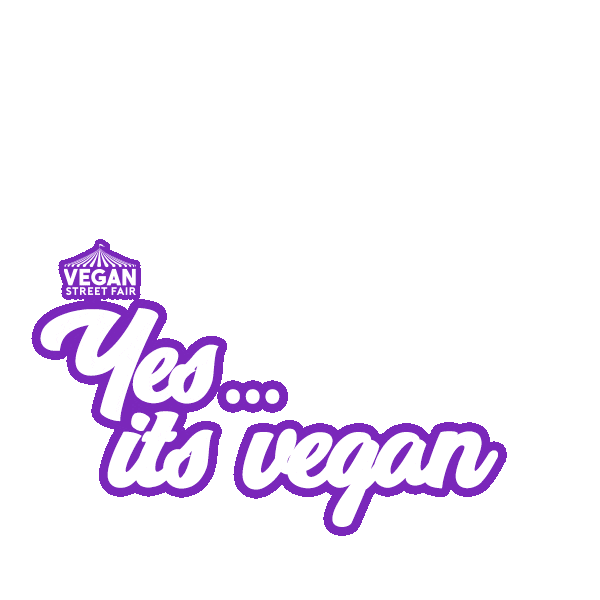 Veggie Veganism Sticker by Vegan Street Fair