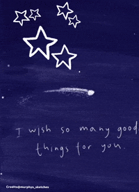 Shooting Star Love GIF