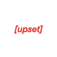 Sad Words Sticker