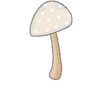 Fall Mushroom Sticker