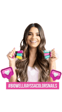 Biowell hello unhas esmalte rayssa Sticker