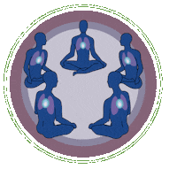 community yoga Sticker by HuMandalas