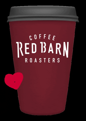 redbarncoffee giphygifmaker giphyattribution coffee red barn GIF