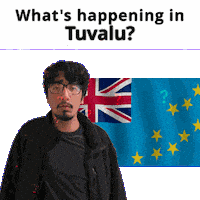 Tv News Tuvalu Sticker