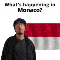 Monaco Sticker