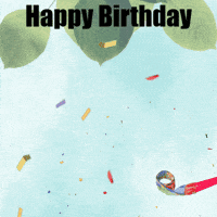 Happy Birthday GIF by TeaCosyFolk