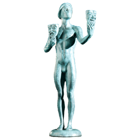 Silver Statue Sticker by Actor Awards