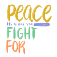Peace Sticker by UN Peacekeeping