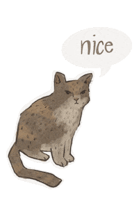 Cat Support Sticker