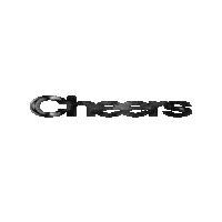 Cheers Chrome Sticker by BVK Students Hannover