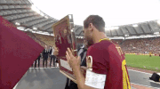 francesco totti king GIF by AS Roma