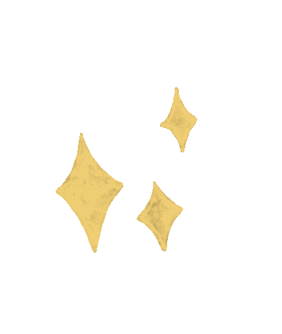 New Year Star Sticker