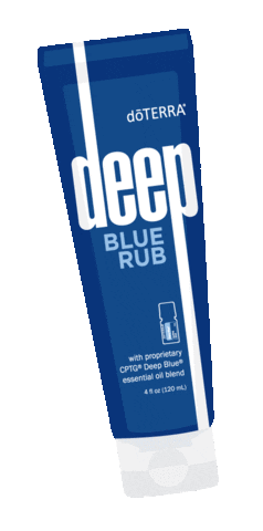 Soothing Deep Blue Sticker by doTERRA Essential Oils