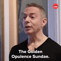 The Golden Opulence Sundae