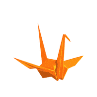 Rice Crane Sticker by SongHe.Rice