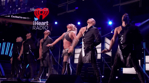 britney spears work GIF by iHeartRadio