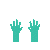 Happy Clean Hands Sticker by Cal Poly Pomona