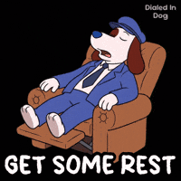Tired Dog GIF by VeeFriends