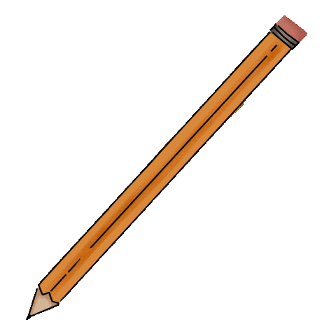 Study Pencil Sticker