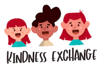 stopandhelpkindnessexchange uae be kind dxb kindness counts Sticker