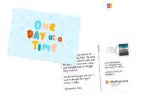 MyPostcard motivation greetings encouragement inspirational Sticker