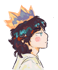 Bear Prince Sticker by Marthy Green