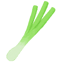 Leek Scallion Sticker