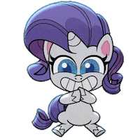 Rarity Ponylife Sticker by My Little Pony