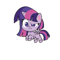 Twilight Seriously Sticker by My Little Pony