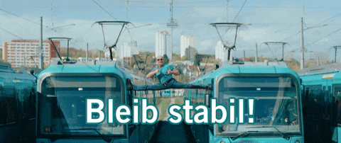 Stay Strong U-Bahn GIF by Verkehrsgesellschaft Frankfurt