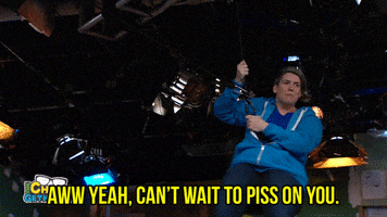 piss on you funny or die GIF by gethardshow