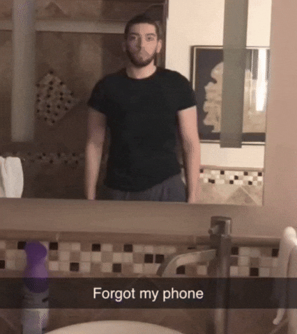 Forgot My Phone GIF