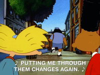 hey arnold nicksplat GIF