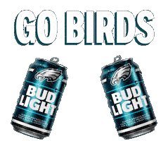 Philadelphia Eagles Cheers Sticker by Bud Light