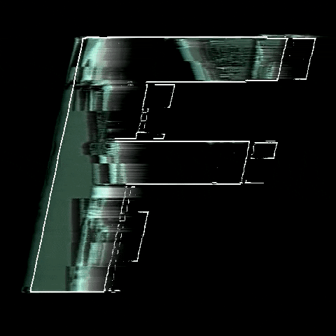 Glitch Alphabet GIF by #BASILIO