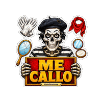 Halloween Skull Sticker