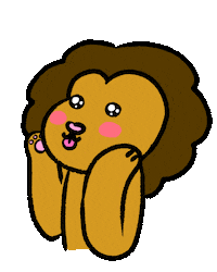 Aww Lion Sticker by Tigerjess