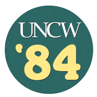 Class Of 1984 Sticker by UNCW Alumni Association