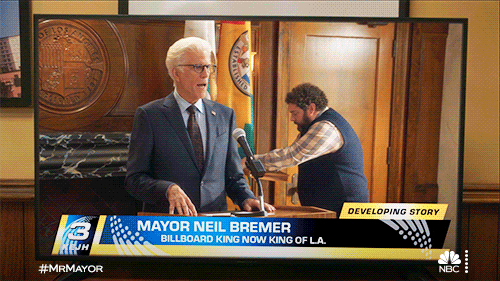 Mr Mayor GIF by NBC