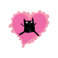 Cat Love Sticker