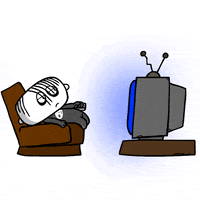 bored television GIF by Phizz