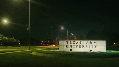 texas am night GIF by Texas A&M University