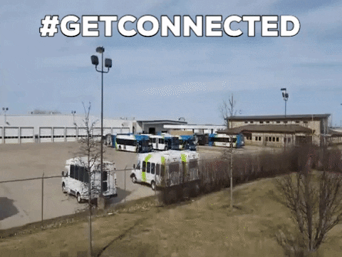 City Bus Drone GIF by Connect Transit