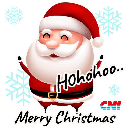 Merry Christmas Sticker by CNI