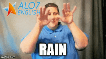 rain total physical response GIF by ALO7.com